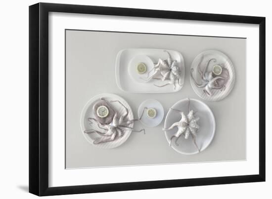 Octopus-Dimitar Lazarov-Framed Giclee Print