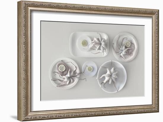 Octopus-Dimitar Lazarov-Framed Giclee Print