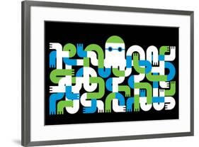Octopus-Melinda Beck-Framed Art Print