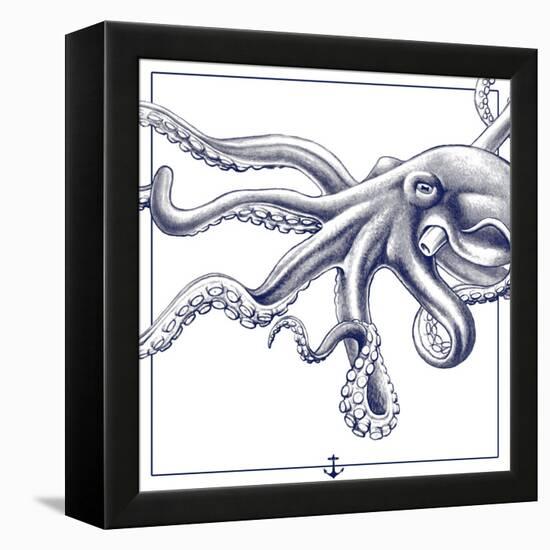 Octopus-The Saturday Evening Post-Framed Premier Image Canvas