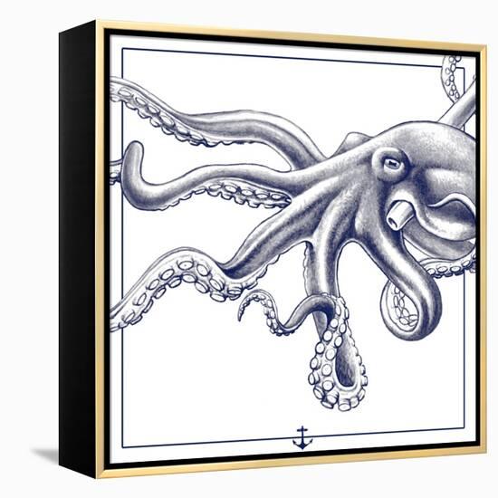 Octopus-The Saturday Evening Post-Framed Premier Image Canvas