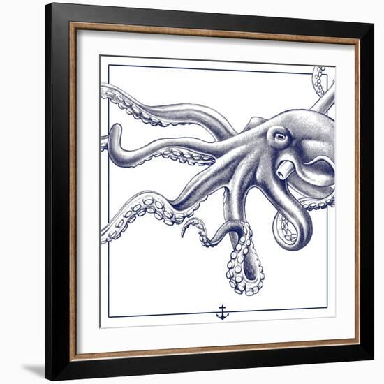 Octopus-The Saturday Evening Post-Framed Giclee Print