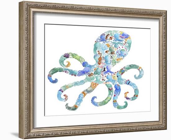 Octopus-Louise Tate-Framed Giclee Print