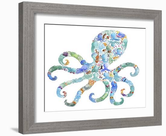 Octopus-Louise Tate-Framed Giclee Print