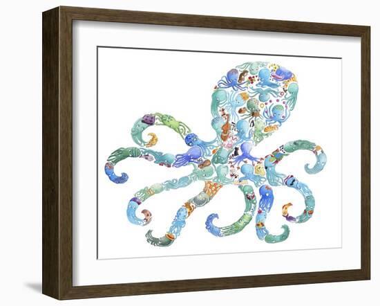 Octopus-Louise Tate-Framed Giclee Print