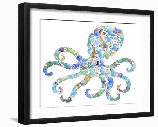 Octopus-Louise Tate-Framed Giclee Print