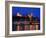 Od Town with Castle in Winter, Saarburg, Saar Valley, Rhineland-Palatinate, Germany, Europe-Hans Peter Merten-Framed Photographic Print