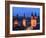 Od Town with Cathedral, Wurzburg, Franconia, Bavaria, Germany, Europe-Hans Peter Merten-Framed Photographic Print