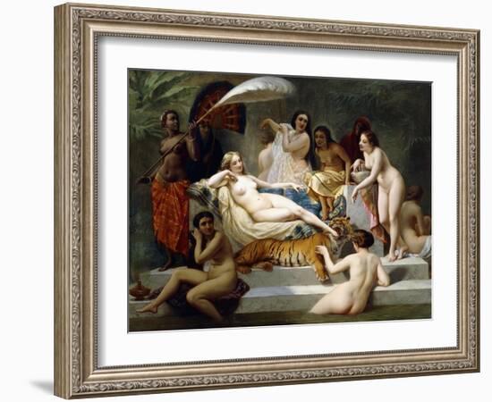 Odalisque, 1858-Henri Pierre Picou-Framed Giclee Print