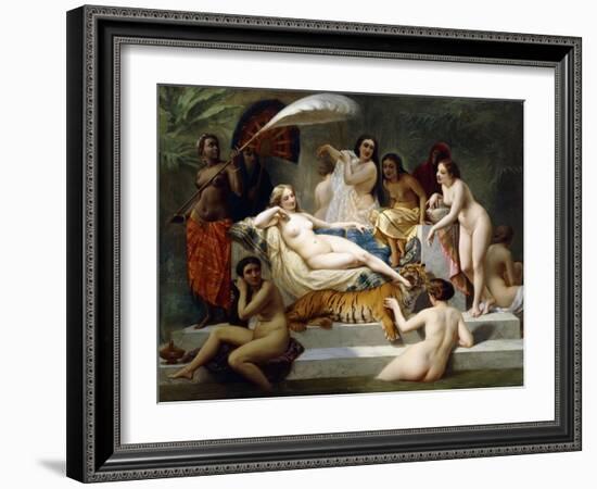 Odalisque, 1858-Henri Pierre Picou-Framed Giclee Print