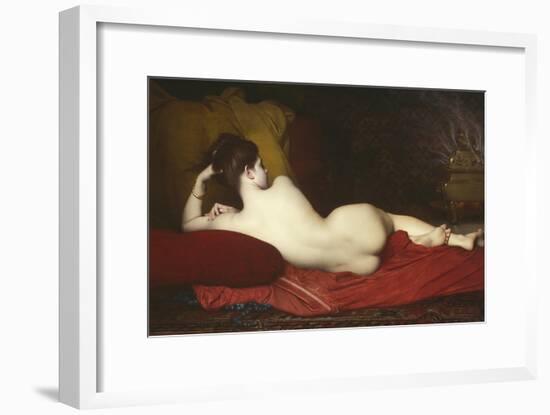 Odalisque, 1874-Jules Joseph Lefebvre-Framed Giclee Print