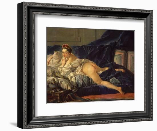 Odalisque (L'Odalisque)-Francois Boucher-Framed Premium Giclee Print