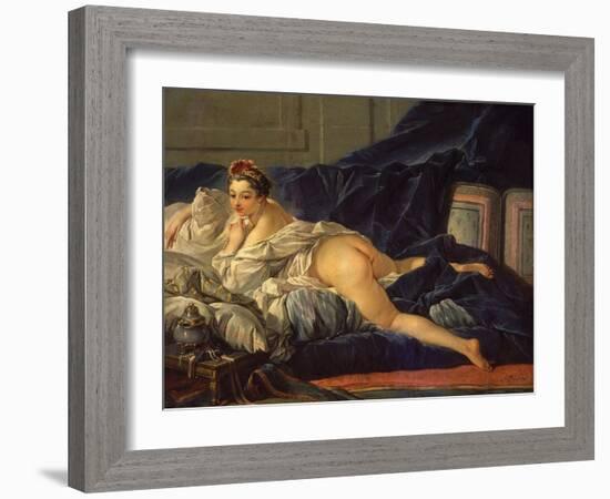 Odalisque (L'Odalisque)-Francois Boucher-Framed Giclee Print