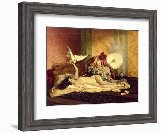 Odalisque, Mid-1870s-Ferdinand Roybet-Framed Giclee Print