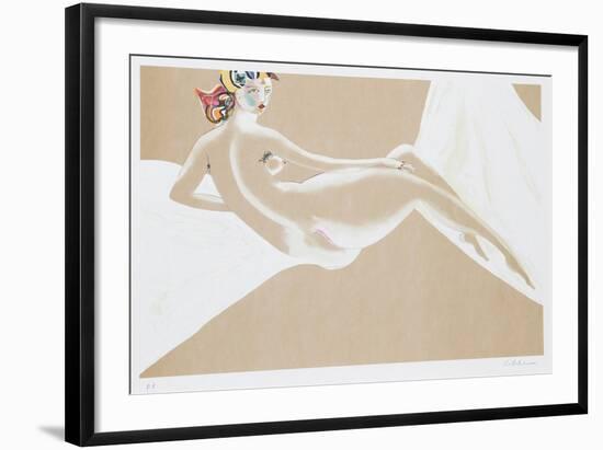 Odalisque-Vick Vibha-Framed Collectable Print