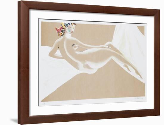 Odalisque-Vick Vibha-Framed Collectable Print