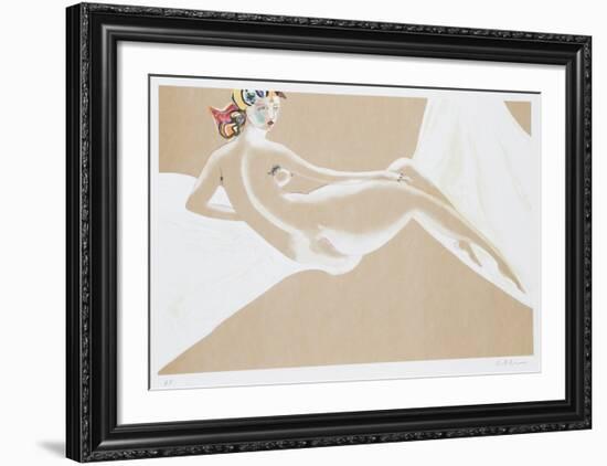 Odalisque-Vick Vibha-Framed Collectable Print