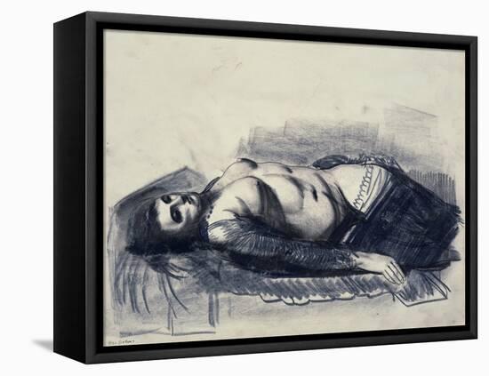 Odalisque-George Wesley Bellows-Framed Premier Image Canvas