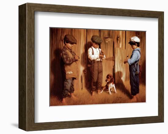 Odd Man Out-Jim Daly-Framed Art Print