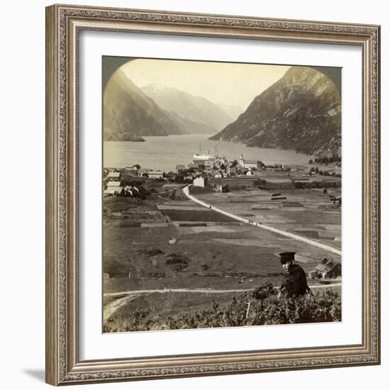 Odda, Hardangerfjord, Norway-Underwood & Underwood-Framed Photographic Print