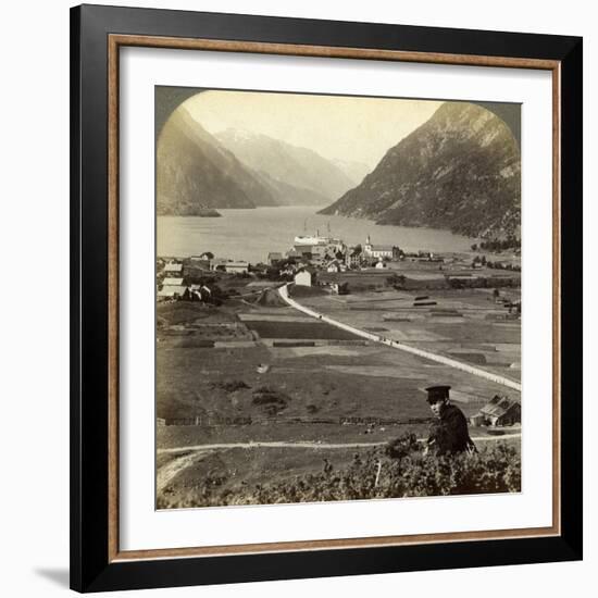 Odda, Hardangerfjord, Norway-Underwood & Underwood-Framed Photographic Print