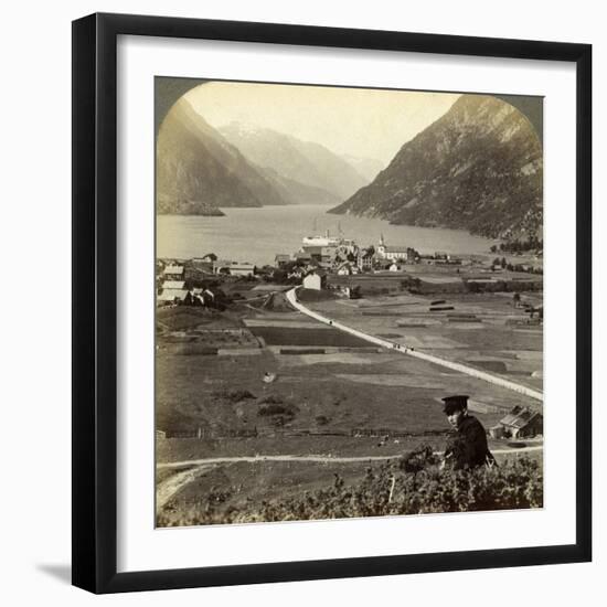 Odda, Hardangerfjord, Norway-Underwood & Underwood-Framed Photographic Print