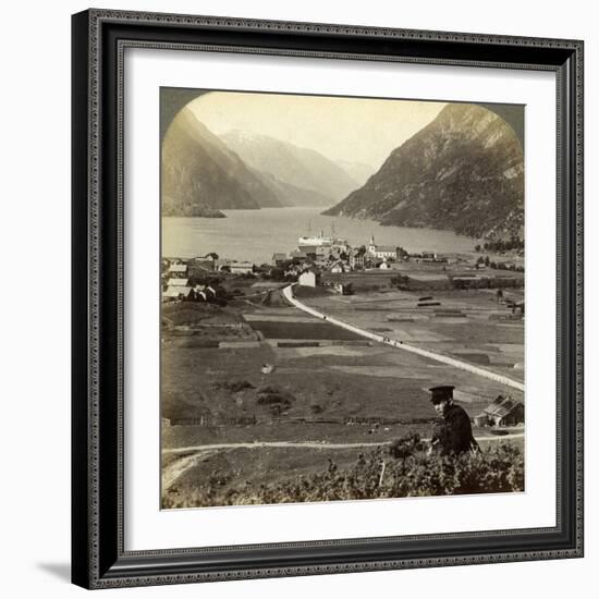 Odda, Hardangerfjord, Norway-Underwood & Underwood-Framed Photographic Print