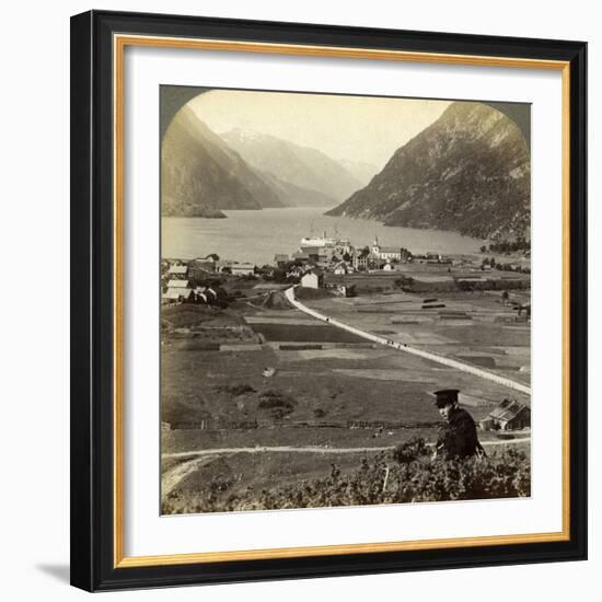 Odda, Hardangerfjord, Norway-Underwood & Underwood-Framed Photographic Print