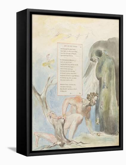 Ode on the Spring'-William Blake-Framed Premier Image Canvas