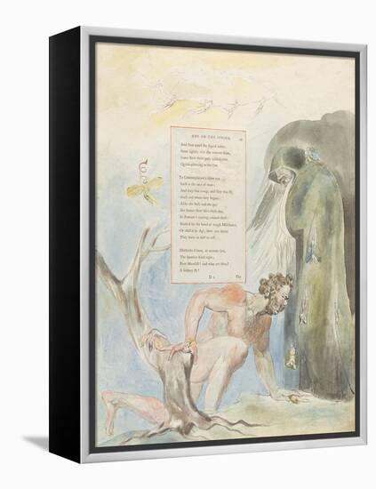 Ode on the Spring'-William Blake-Framed Premier Image Canvas