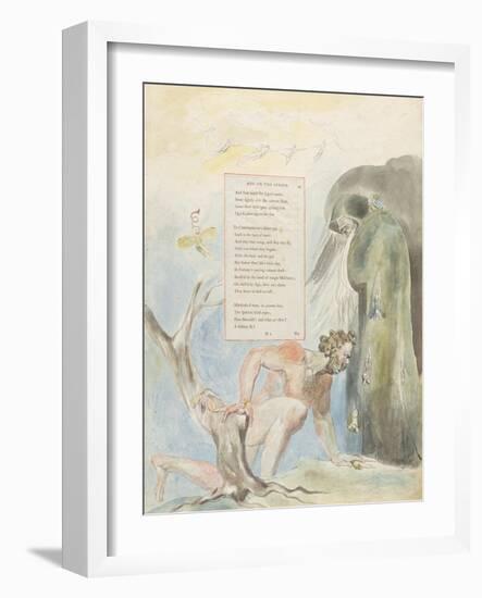 Ode on the Spring'-William Blake-Framed Giclee Print