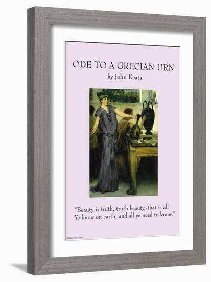 Ode To a Grecian Urn-null-Framed Art Print