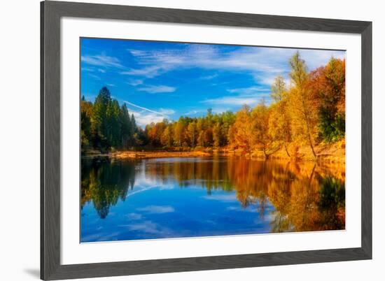 Ode to Autumn-Philippe Sainte-Laudy-Framed Photographic Print