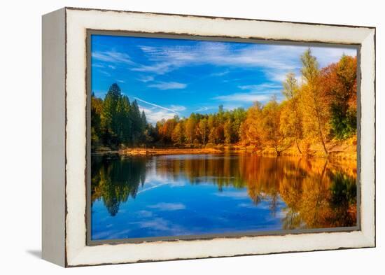 Ode to Autumn-Philippe Sainte-Laudy-Framed Premier Image Canvas