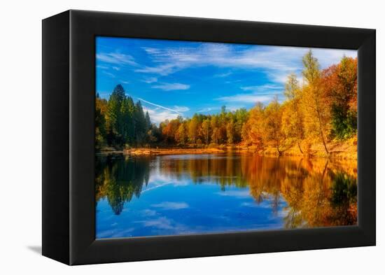 Ode to Autumn-Philippe Sainte-Laudy-Framed Premier Image Canvas