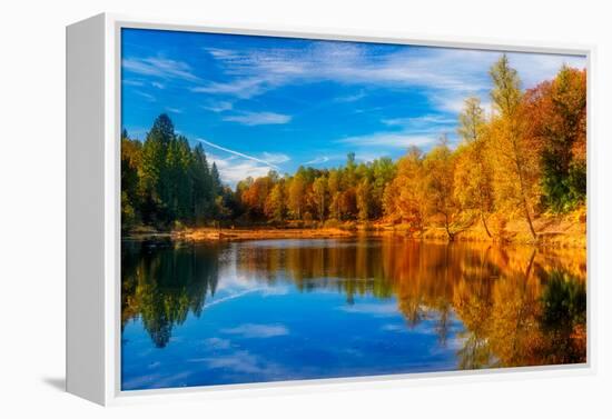 Ode to Autumn-Philippe Sainte-Laudy-Framed Premier Image Canvas