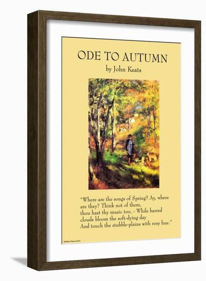 Ode To Autumn-null-Framed Premium Giclee Print