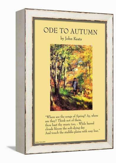 Ode To Autumn-null-Framed Stretched Canvas