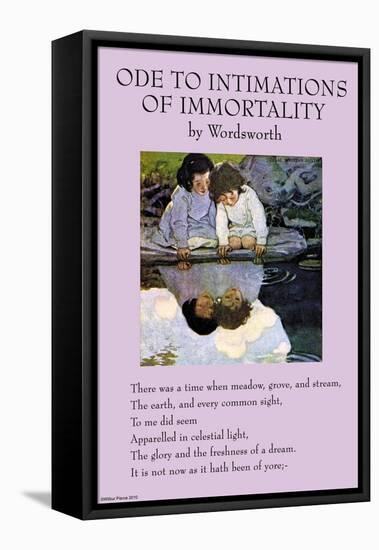 Ode To Intimations of Immortality-null-Framed Stretched Canvas