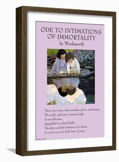 Ode To Intimations of Immortality-null-Framed Premium Giclee Print