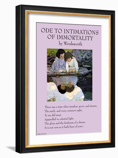 Ode To Intimations of Immortality-null-Framed Premium Giclee Print