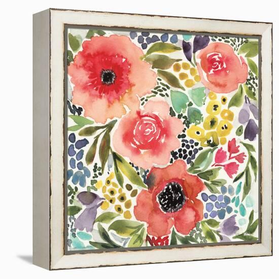 Ode to Spring II-Cheryl Warrick-Framed Stretched Canvas