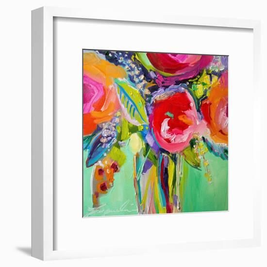 Ode to Summer 1-Jacqueline Brewer-Framed Art Print