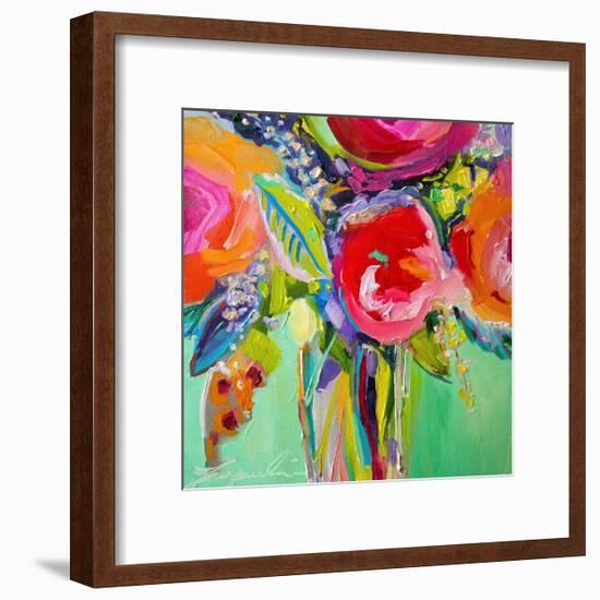 Ode to Summer 1-Jacqueline Brewer-Framed Art Print