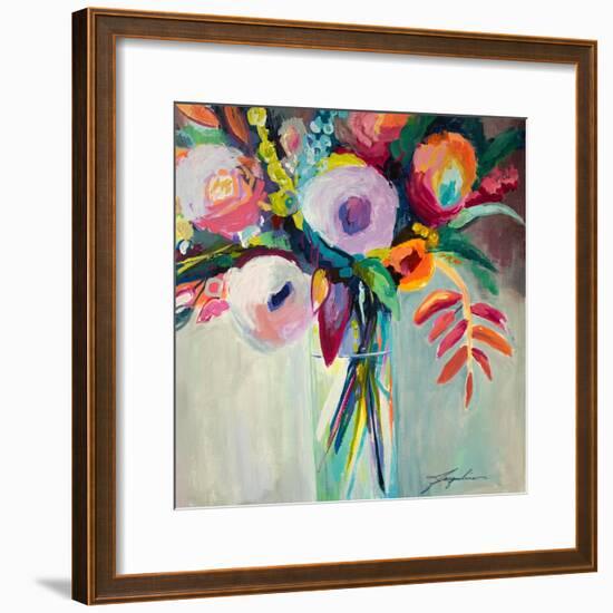 Ode to Summer 7-Jacqueline Brewer-Framed Art Print