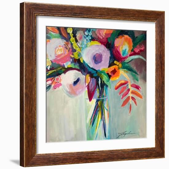 Ode to Summer 7-Jacqueline Brewer-Framed Art Print