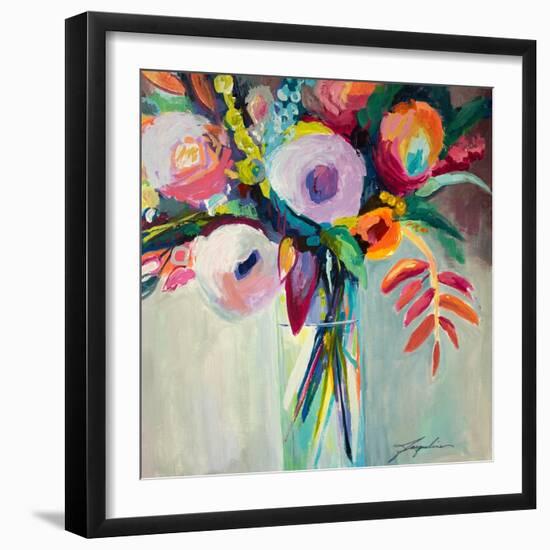 Ode to Summer 7-Jacqueline Brewer-Framed Art Print