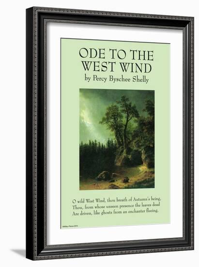 Ode To the West Wind-null-Framed Art Print