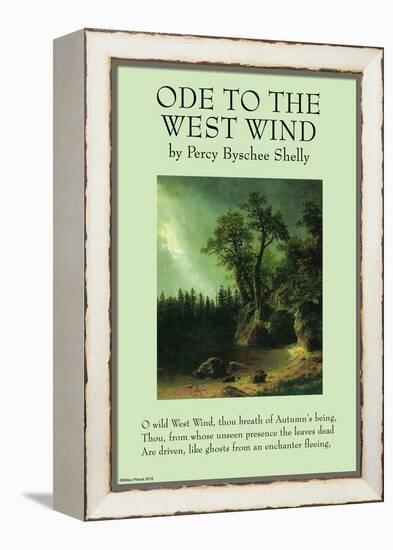 Ode To the West Wind-null-Framed Stretched Canvas