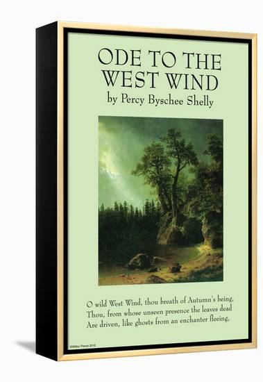 Ode To the West Wind-null-Framed Stretched Canvas